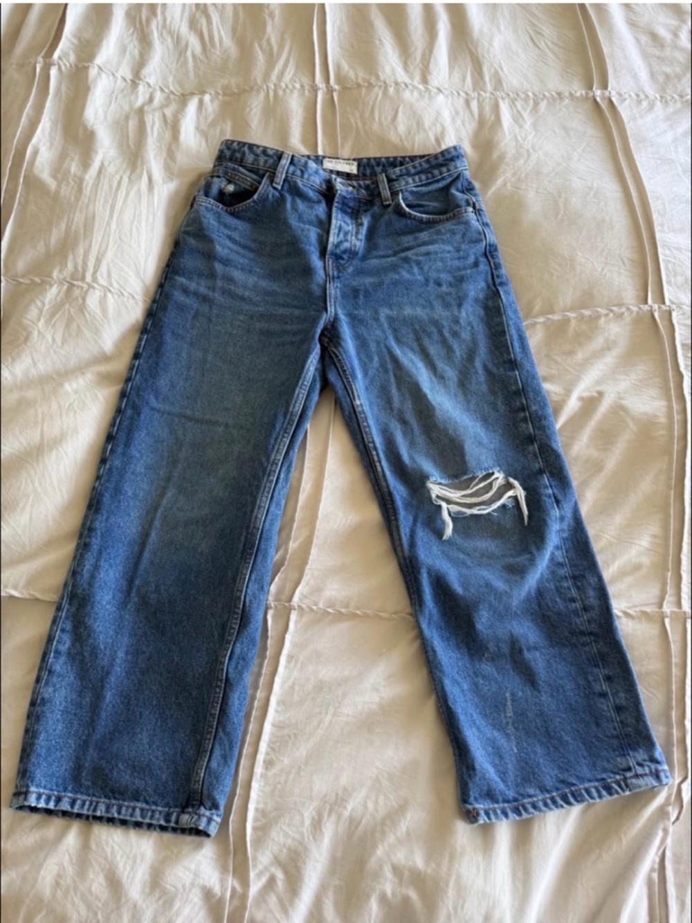 Free People Classic Blue Jeans